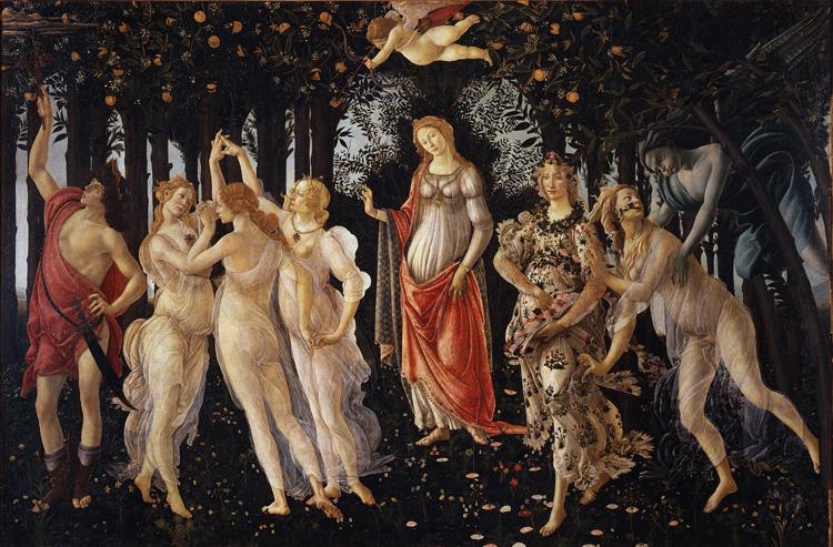 Sandro Botticelli La Primavera (mk08) oil painting picture